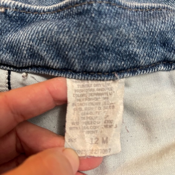 VINTAGE Lee High Waisted "Mom" Jeans, SZ 12M - Picture 6 of 6